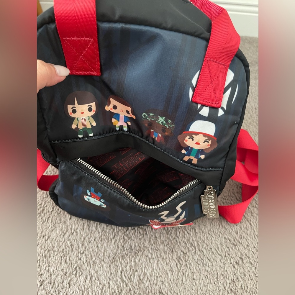 Loungefly Stranger Things Chibi Mini Backpack - image 3